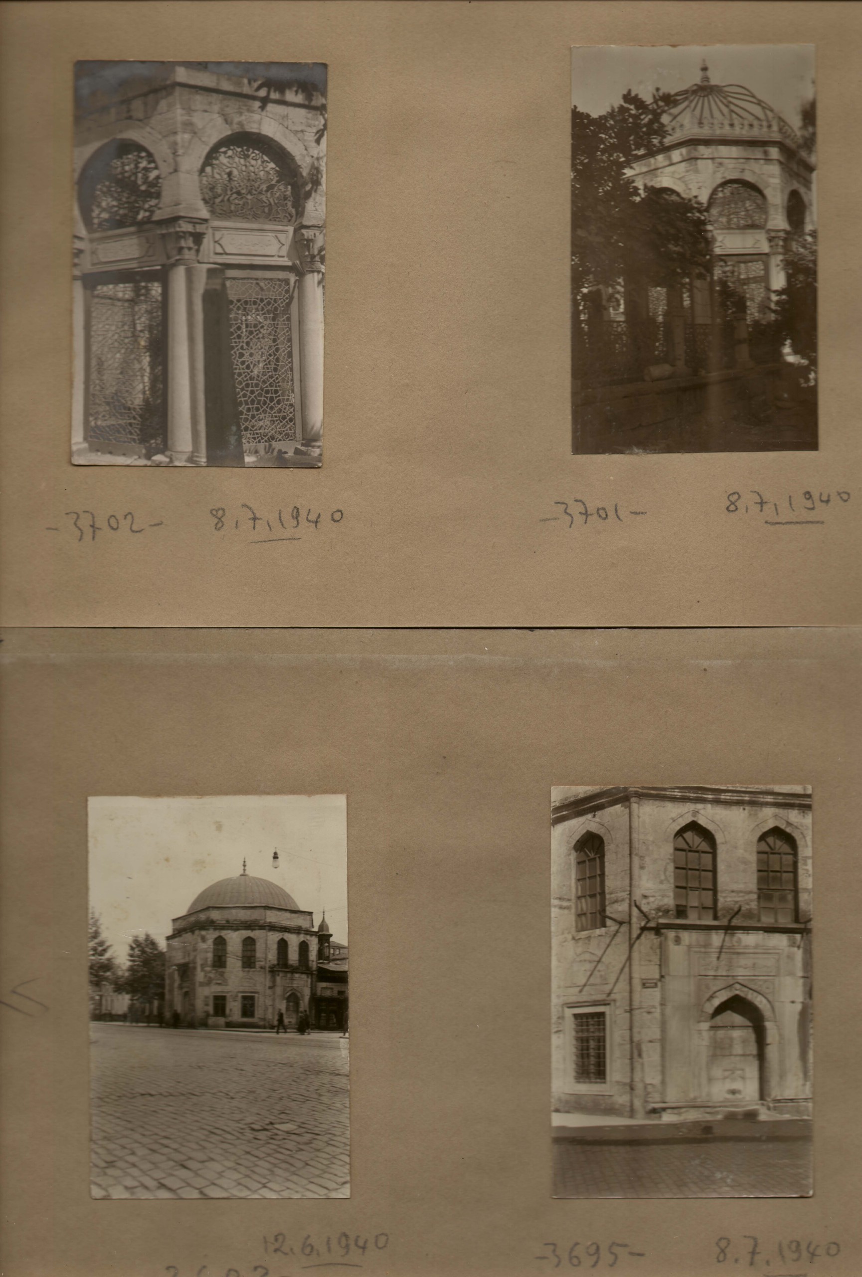 CAMİ,MEDRESE,HAZİRE,KÜTÜPHANE — Albüm sayfası adayı