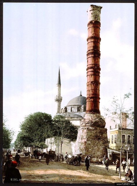 ofaltuntas The burnt column Constantinople Tu