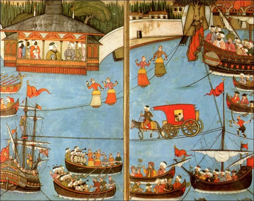 OSMANLI KARTPOSTAL OTTOMAN NAVIGATION (136)