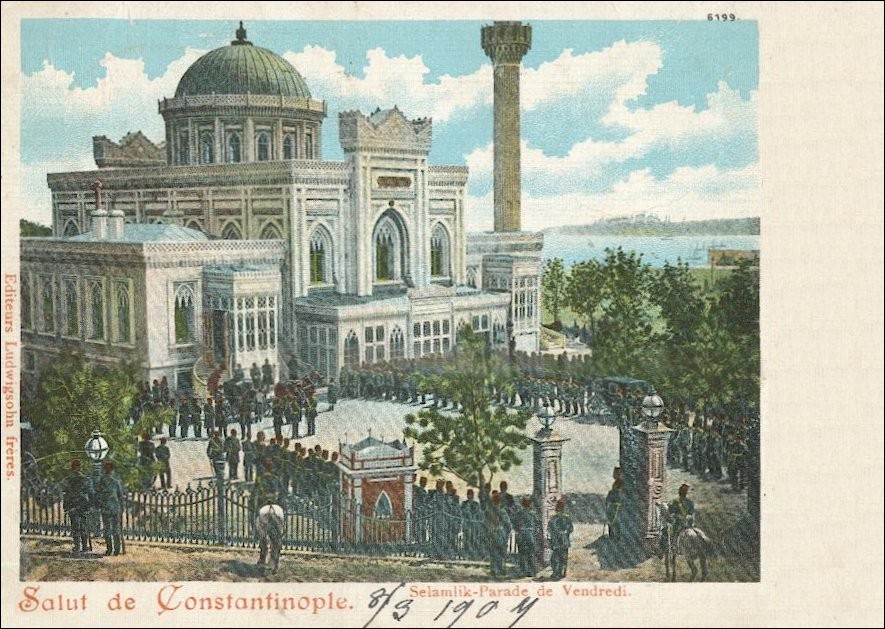 OSMANLI KARTPOSTAL OTTOMAN NAVIGATION (510)