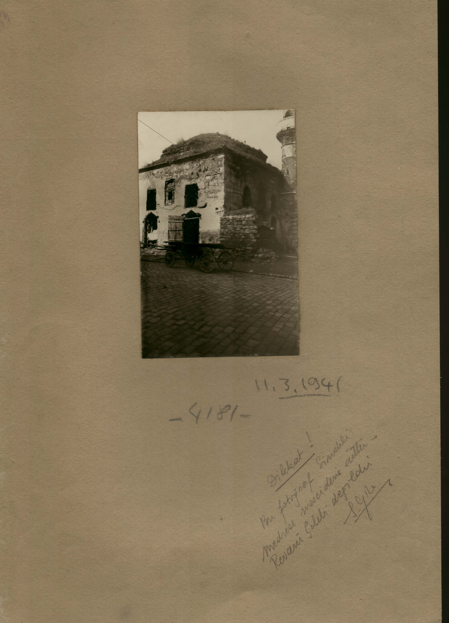 REVANİ EFENDİ (SİNEKLİ)MESCİDİ — Arşiv görseli