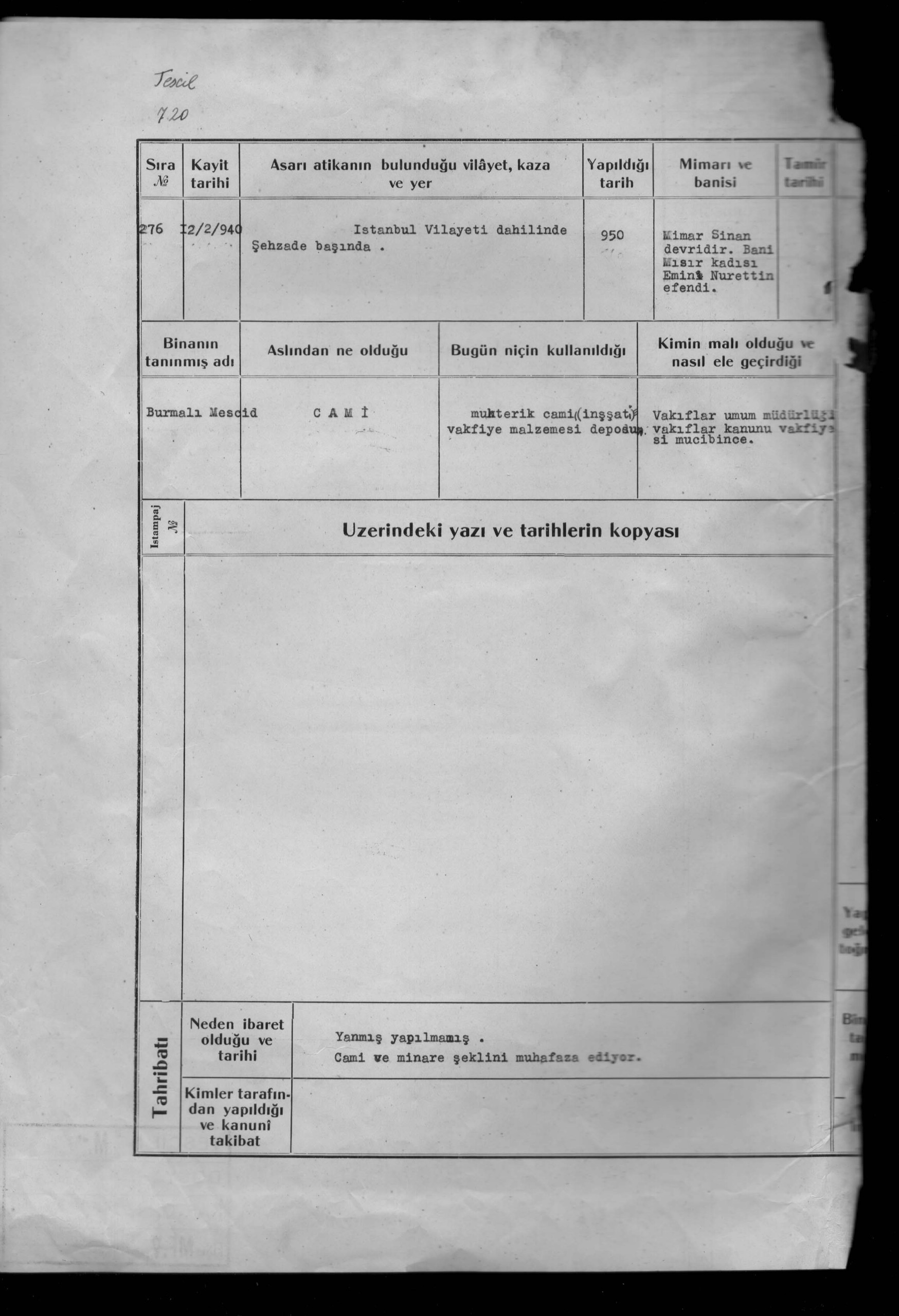 BURMALI MESCİT — Document
