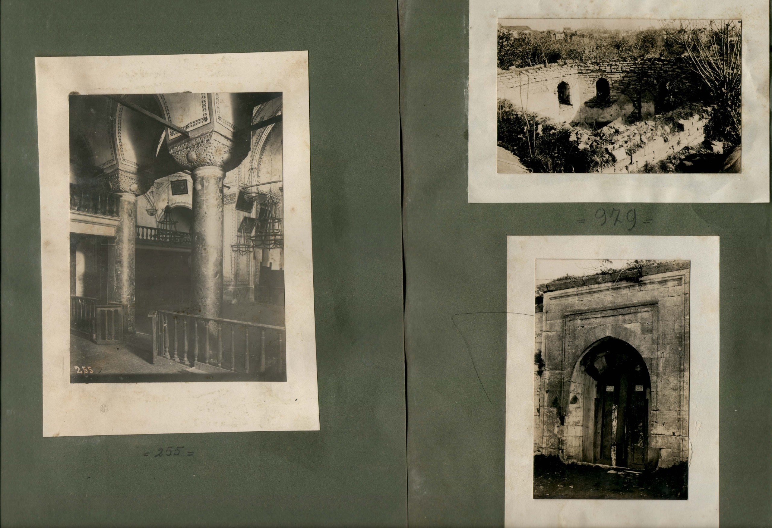 SÜMBÜL EFENDİ DERGAHI VE YAZILI MEZAR TAŞI — Albüm sayfası adayı
