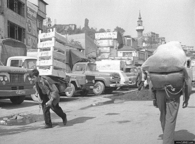 small Pazar Istanbul 1970g