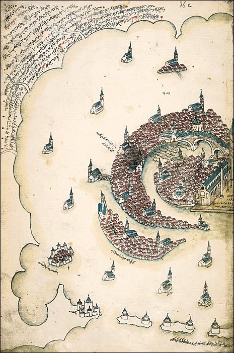 OSMANLI KARTPOSTAL OTTOMAN NAVIGATION (372)