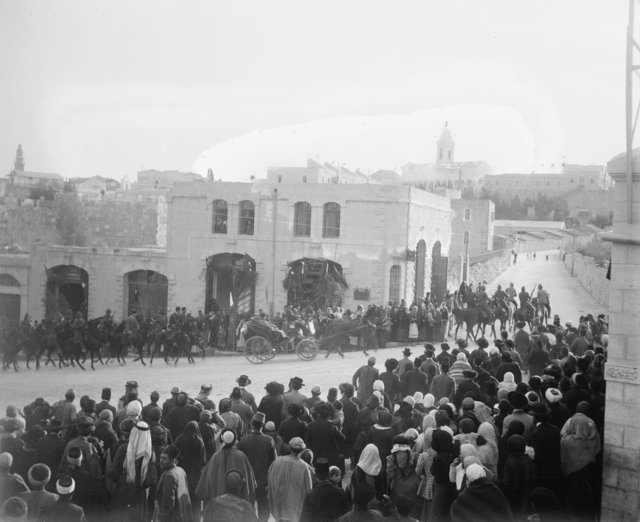 Turkish officers of high rank visiting Jer. [i.e., Jerusalem]