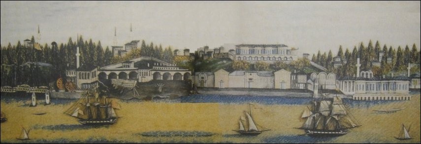 OSMANLI KARTPOSTAL OTTOMAN NAVIGATION (639)
