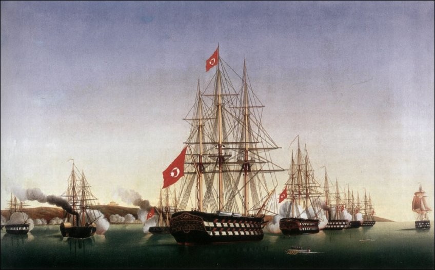 OSMANLI KARTPOSTAL OTTOMAN NAVIGATION (119)