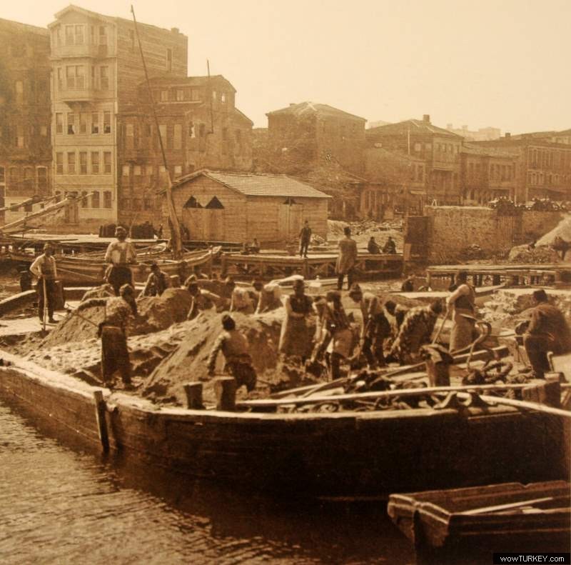 kabataş iskele inşaatı 1870