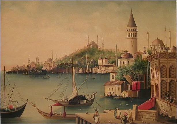 OSMANLI KARTPOSTAL OTTOMAN NAVIGATION (674)