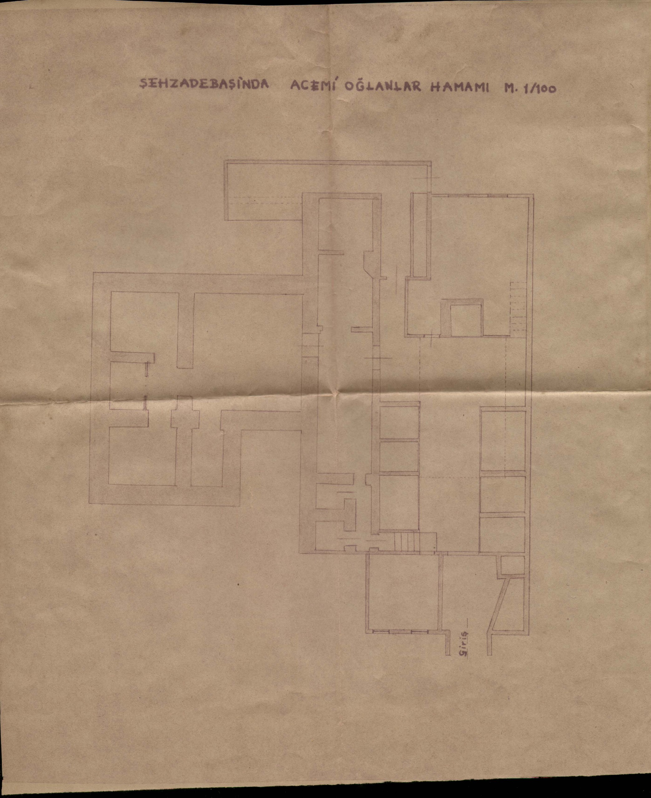 ACEMİ OĞLANLAR KIŞLASI HAMAMI — Document