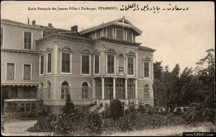 Capa Darulmuallimat  selçuk kız lisesinin eski hali-derviş paşa konağı110
