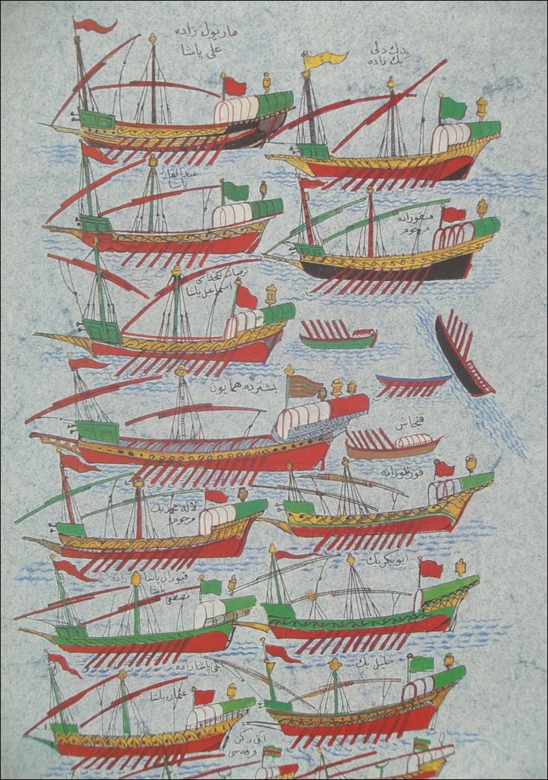 OSMANLI KARTPOSTAL OTTOMAN NAVIGATION (347)