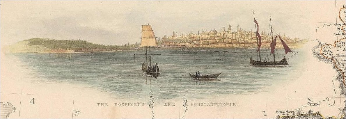 OSMANLI KARTPOSTAL OTTOMAN NAVIGATION (616)
