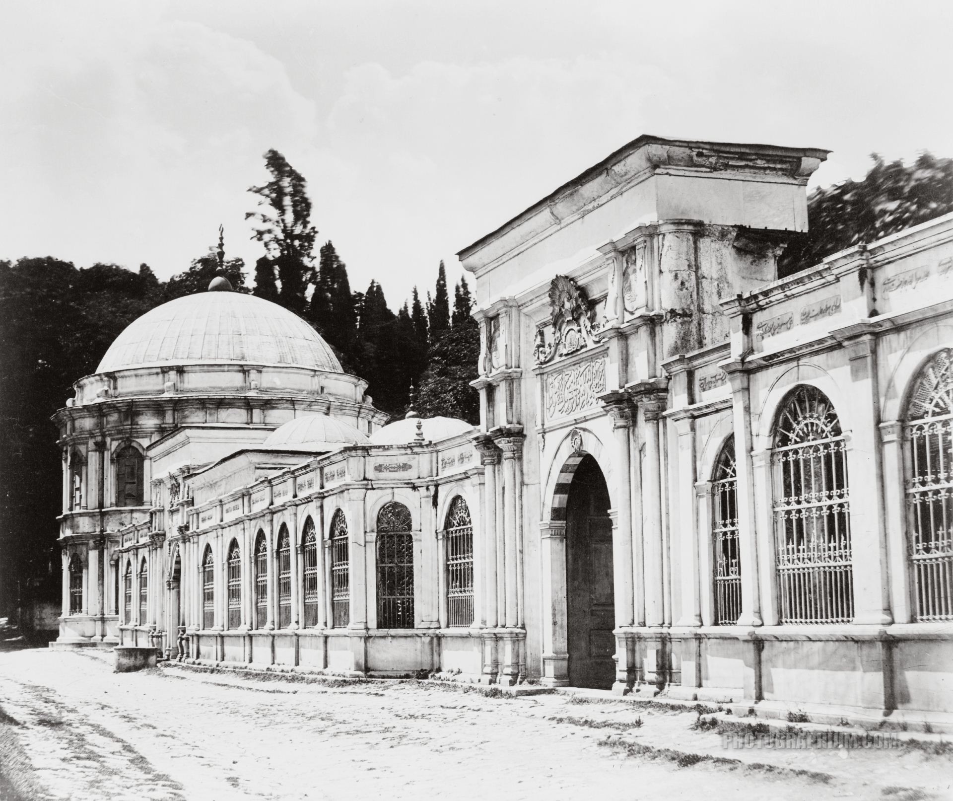 tomb of mother of sultan selim iii. istanbul turkey. 1860-1890