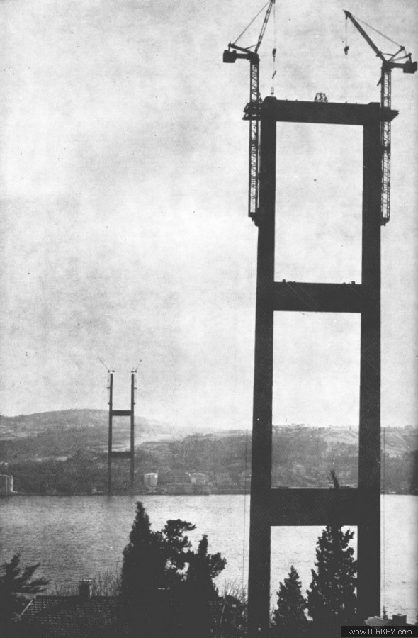 Bosphorus Bridge CONSTRUCTION