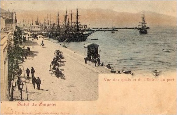 OSMANLI KARTPOSTAL OTTOMAN NAVIGATION (431)