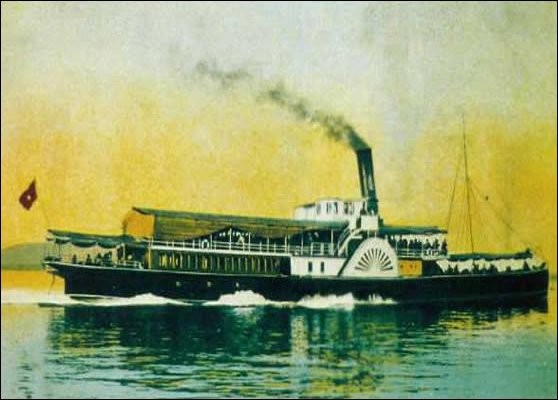 OSMANLI KARTPOSTAL OTTOMAN NAVIGATION (547)