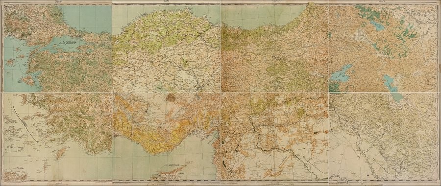 OSMANLI KARTPOSTAL OTTOMAN NAVIGATION (693)