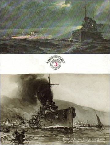 OSMANLI KARTPOSTAL OTTOMAN NAVIGATION (457)
