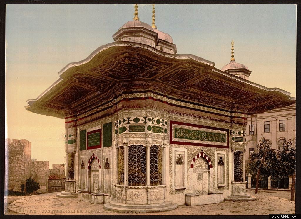 ofaltuntas The fountain of Sultan Ahmed Consta
