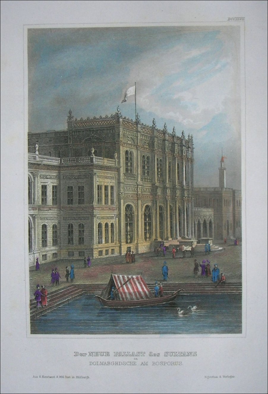 OSMANLI KARTPOSTAL OTTOMAN NAVIGATION (704)