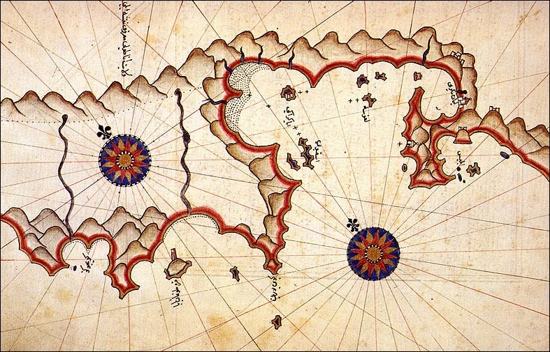 OSMANLI KARTPOSTAL OTTOMAN NAVIGATION (571)