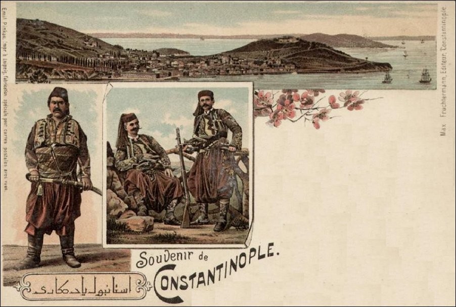 OSMANLI KARTPOSTAL OTTOMAN NAVIGATION (319)