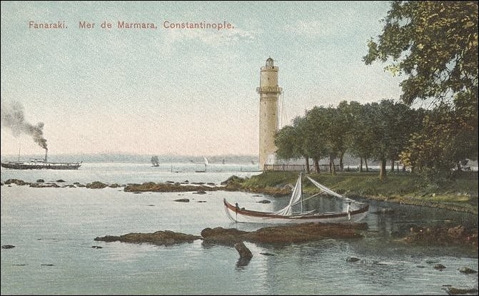 OSMANLI KARTPOSTAL OTTOMAN NAVIGATION (466)