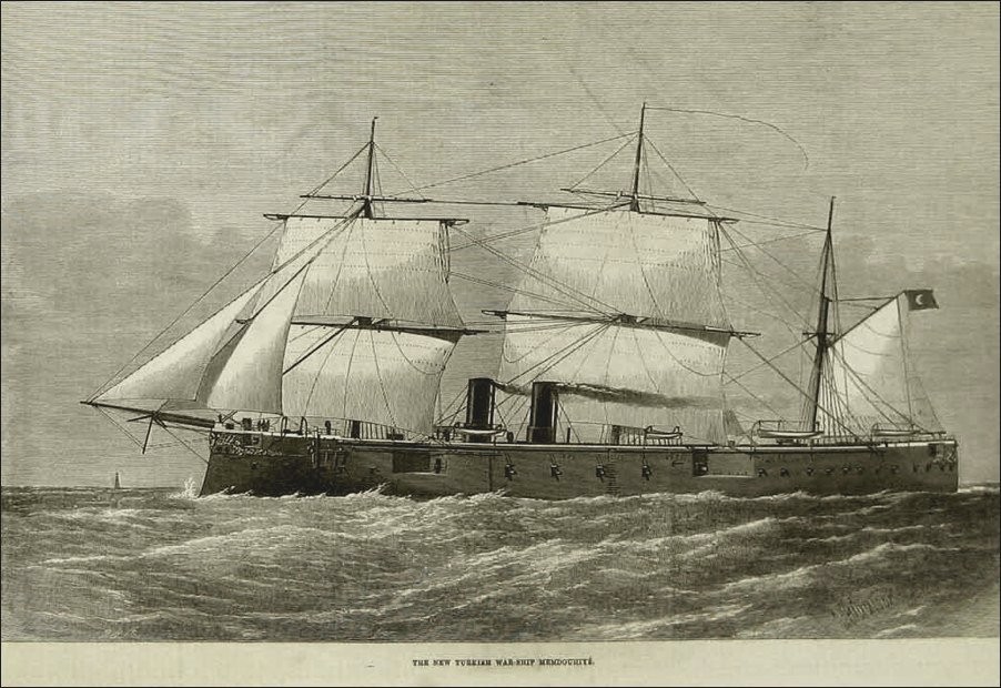 OSMANLI KARTPOSTAL OTTOMAN NAVIGATION (183)