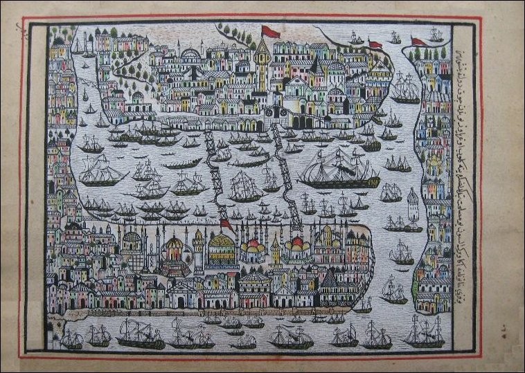 OSMANLI KARTPOSTAL OTTOMAN NAVIGATION (168)