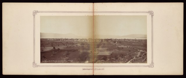 Panoramik İznik / Guillaume Berggren Fotoğrafı / 1880'ler