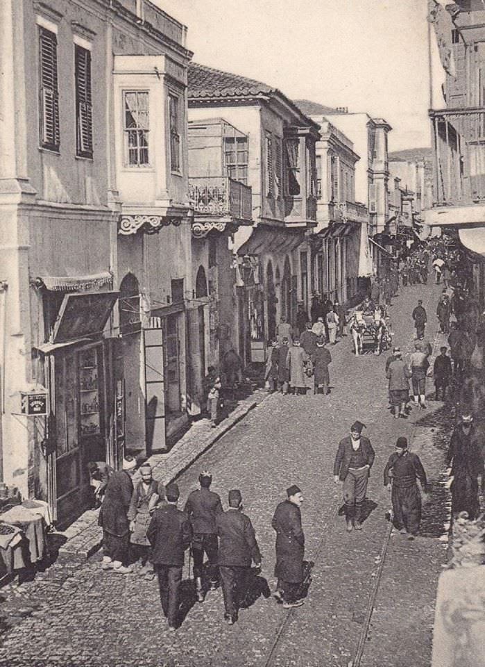 Selanik Sabri Paşa Caddesi / 1900′ler
