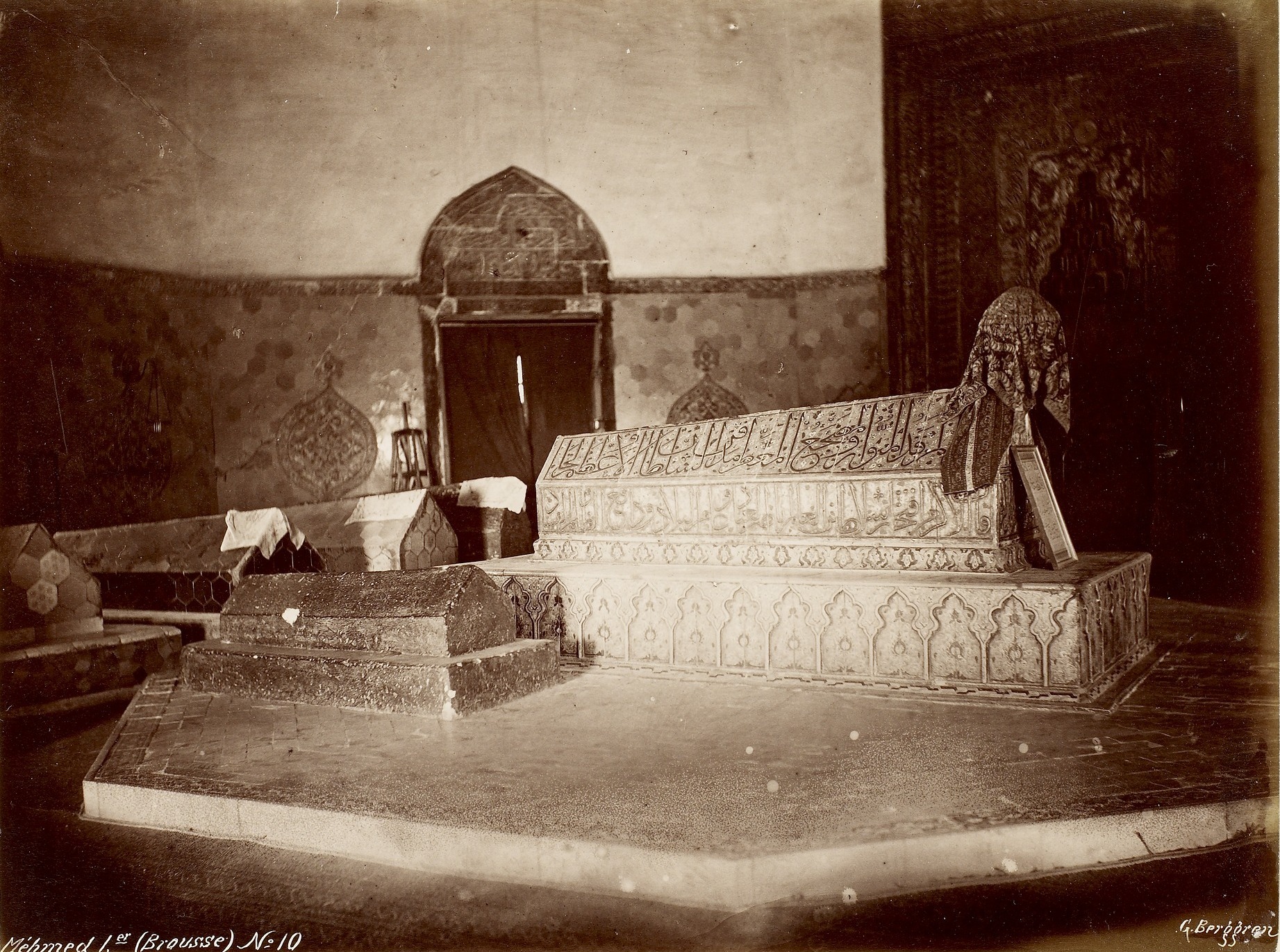 Çelebi Mehmet Türbesi Sandukaları / Bursa / Guillaume Berggren Fotoğrafı
