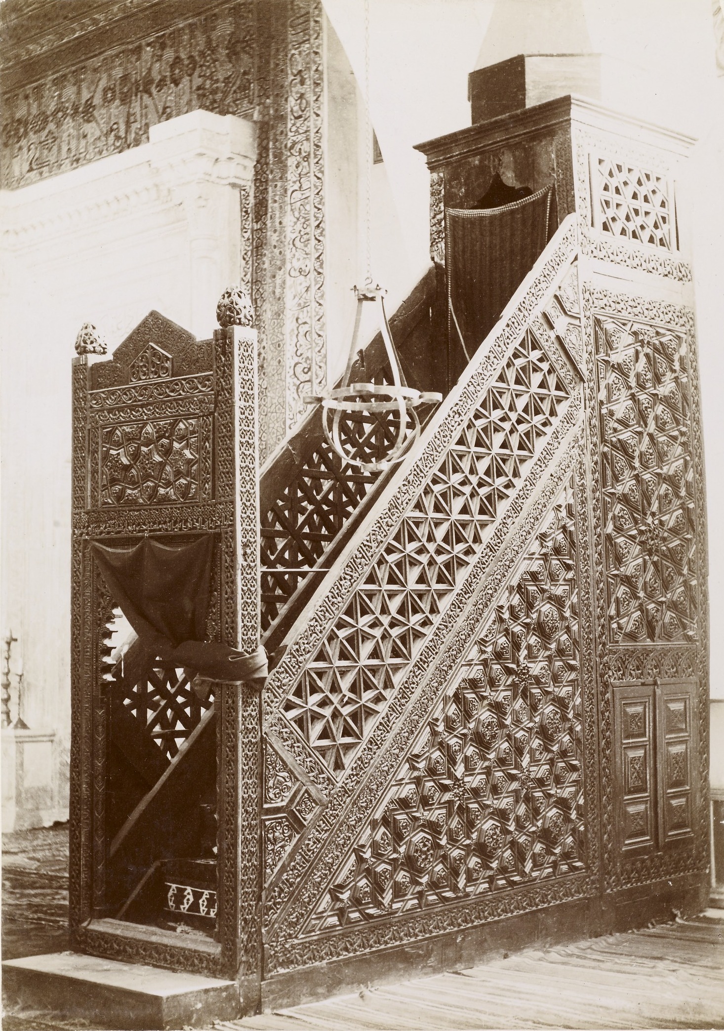 Alaaddin Camii Minberi / 1885-1910 Arası