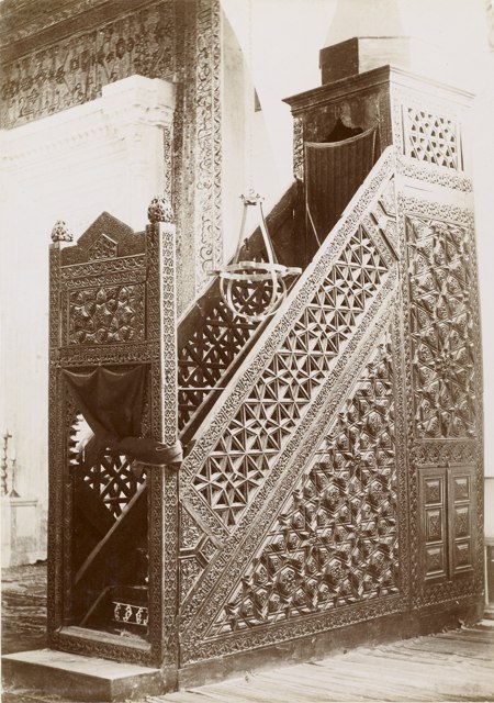 Alaaddin Camii Minberi / 1885-1910 Arası