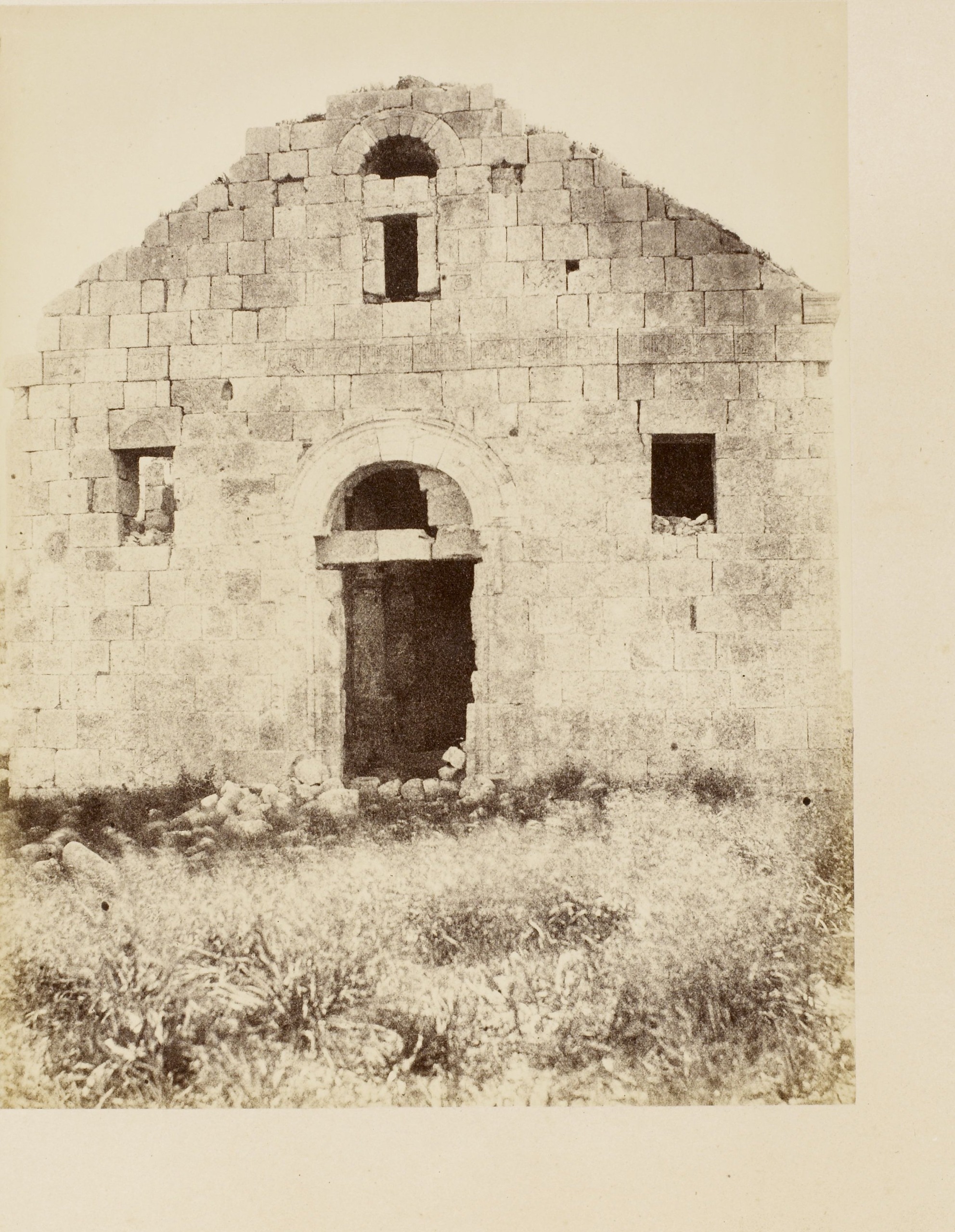 Anazarva Kalesi Ön Kısmı / 1874 / Adana