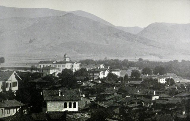 A panorama from Marsovan/Merzifon (Source: Rev. Edwin M. Bliss, Turkey and the Armenian Atrocities, London, 1896)