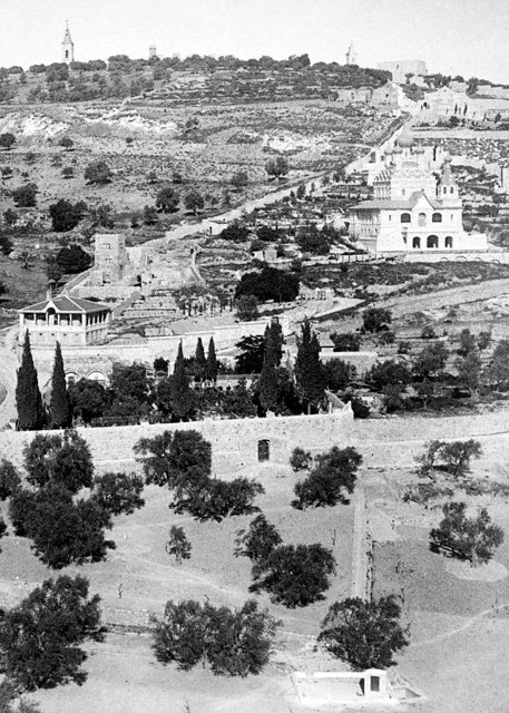 Zeytin Dağı, Kudüs / 1896