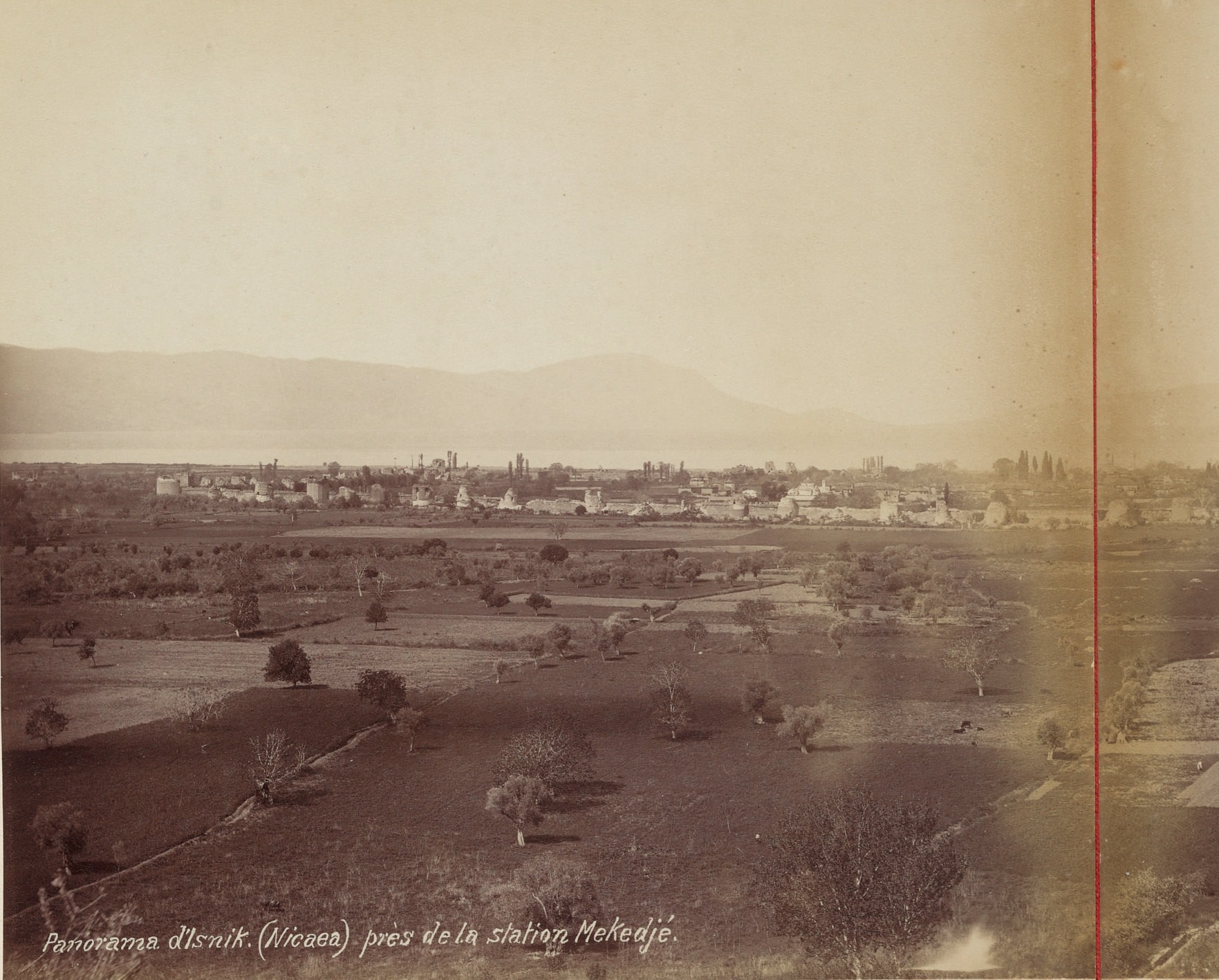 İznik / Guillaume Berggren Fotoğrafı / 1880
