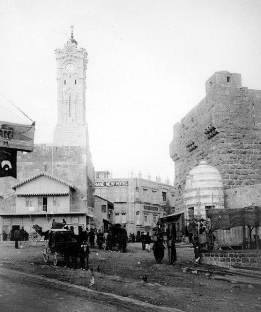 Yafa Kapısı Saat Kulesi, Kudüs / 1910