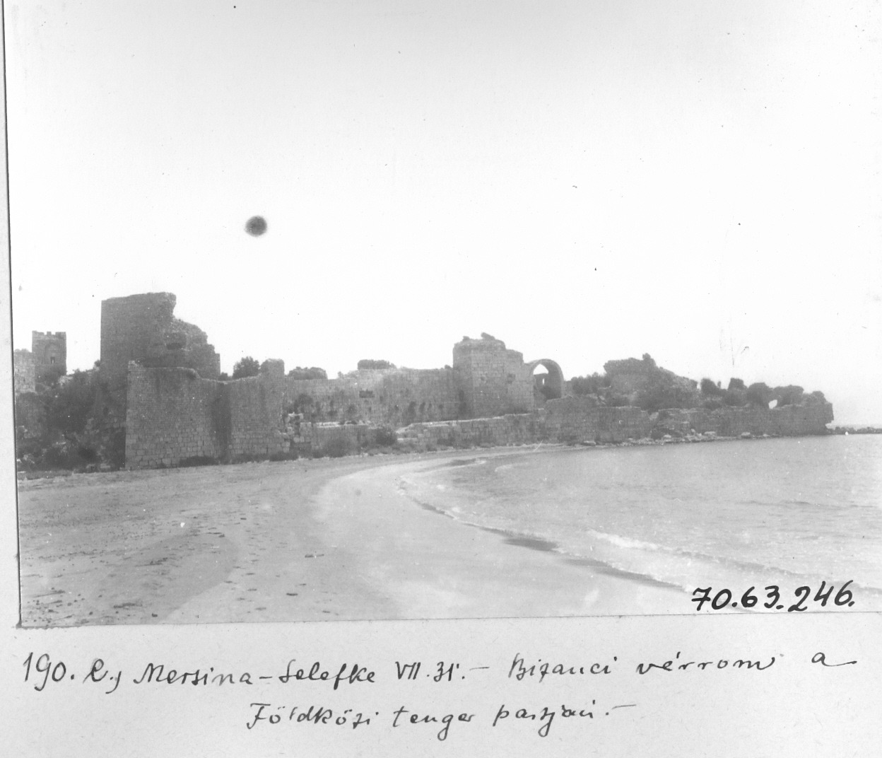 Korykos Kalesi, Mersin / 1914