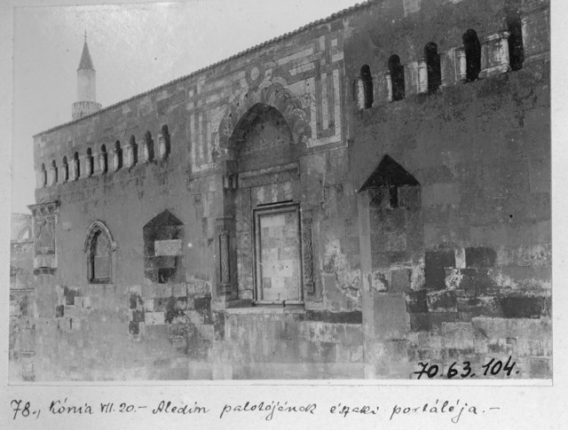 Alaaddin Camii Kuzey Duvarları, Konya / 1914