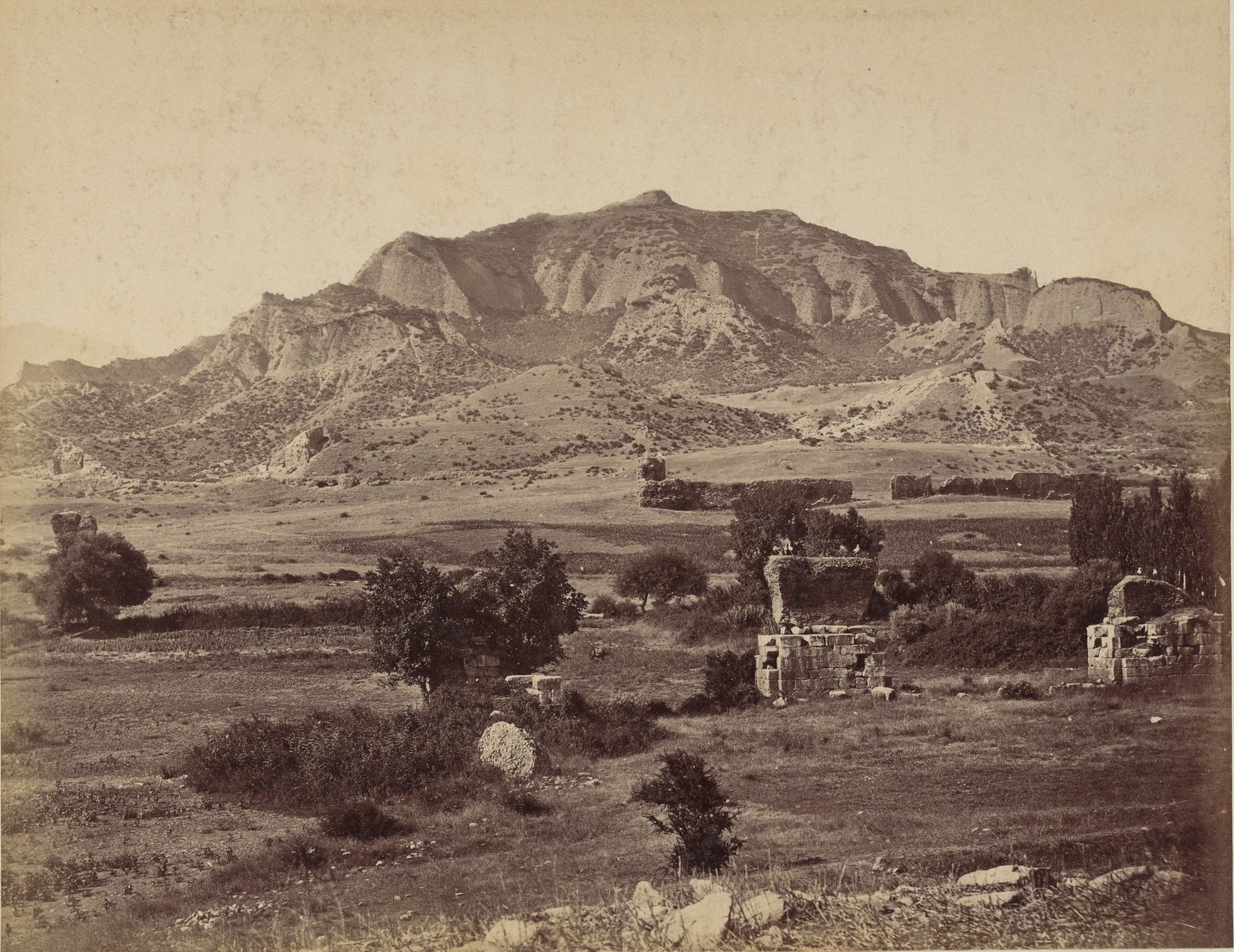 Sardis Antik Kenti Görünümü / 1875