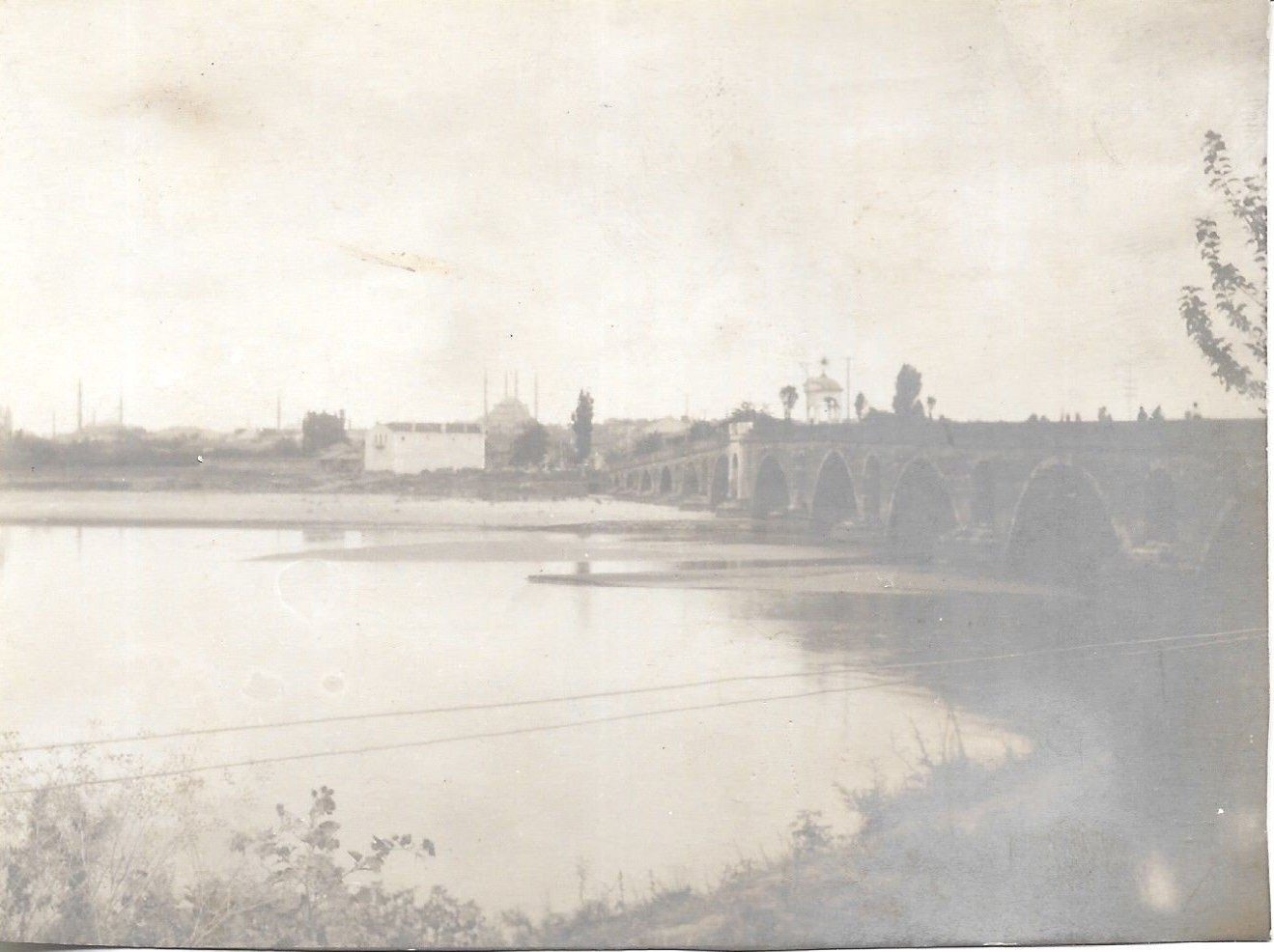Edirne Meriç Köprüsü / 1916