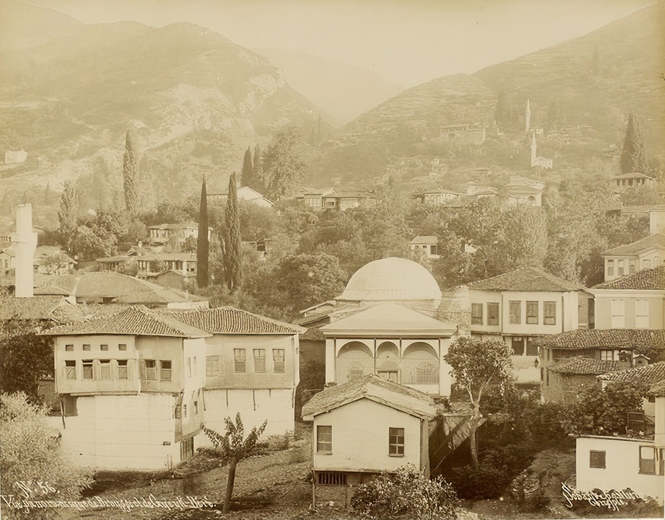 Bursa / Sébah ve Joaillier Fotoğrafı / 1880'ler