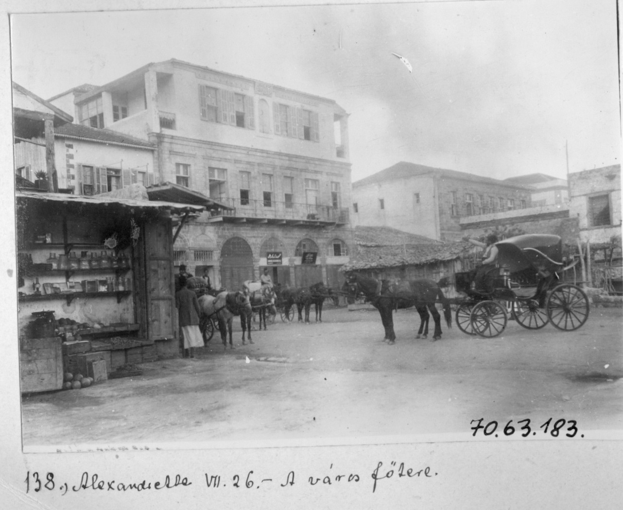 İskenderun Ana Meydanı / 1914