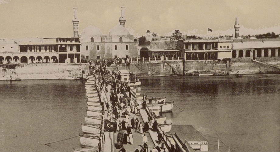 A view from Baghdad (H. Grothe, Geographische Charakterbilder, Leipzig, 1909)