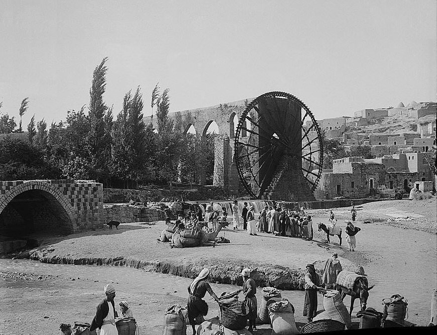 Hama’da Su Değirmeni, Suriye