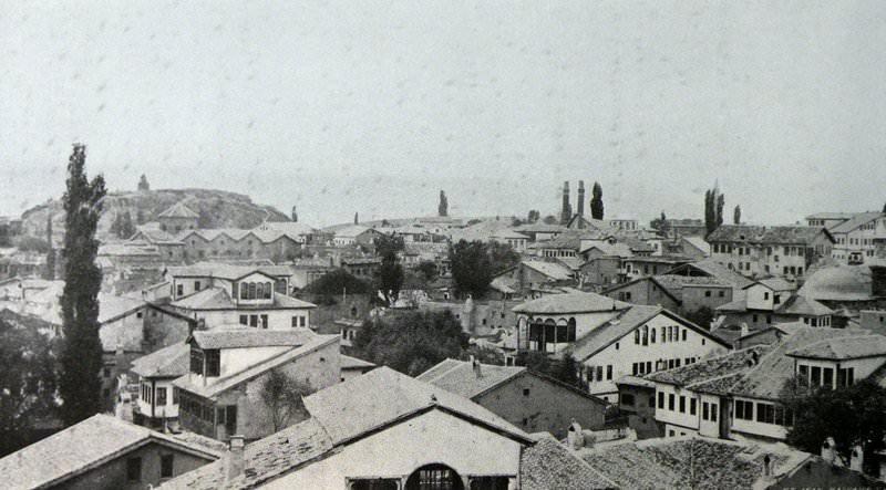 A panoramic view of the town of Sivas/Sepasdia (Source: Franz Cumont/Eugène Cumont, Studia Pontica, II, Voyage d’exploration archéologique dans le Pont et la Petite Arménie , Bruxelles, 1906)